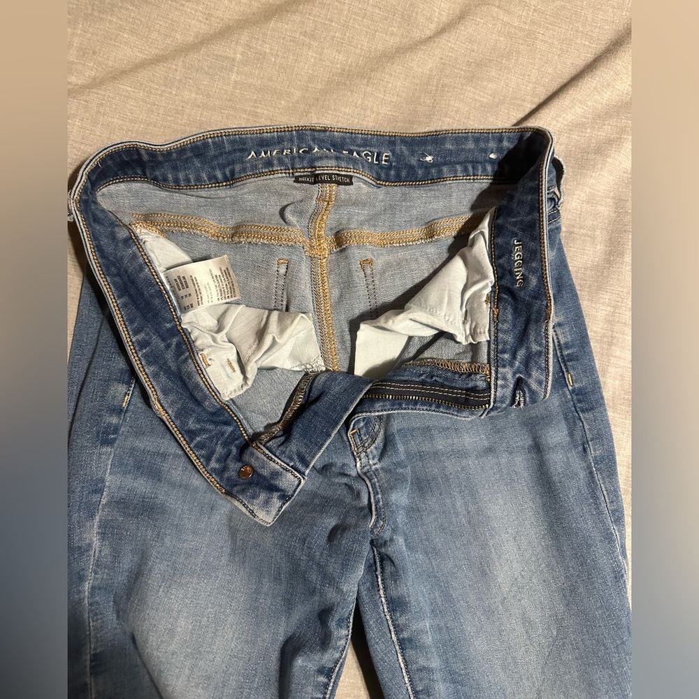 American Eagle Size 10 Regular Stretchxjegging - image 2